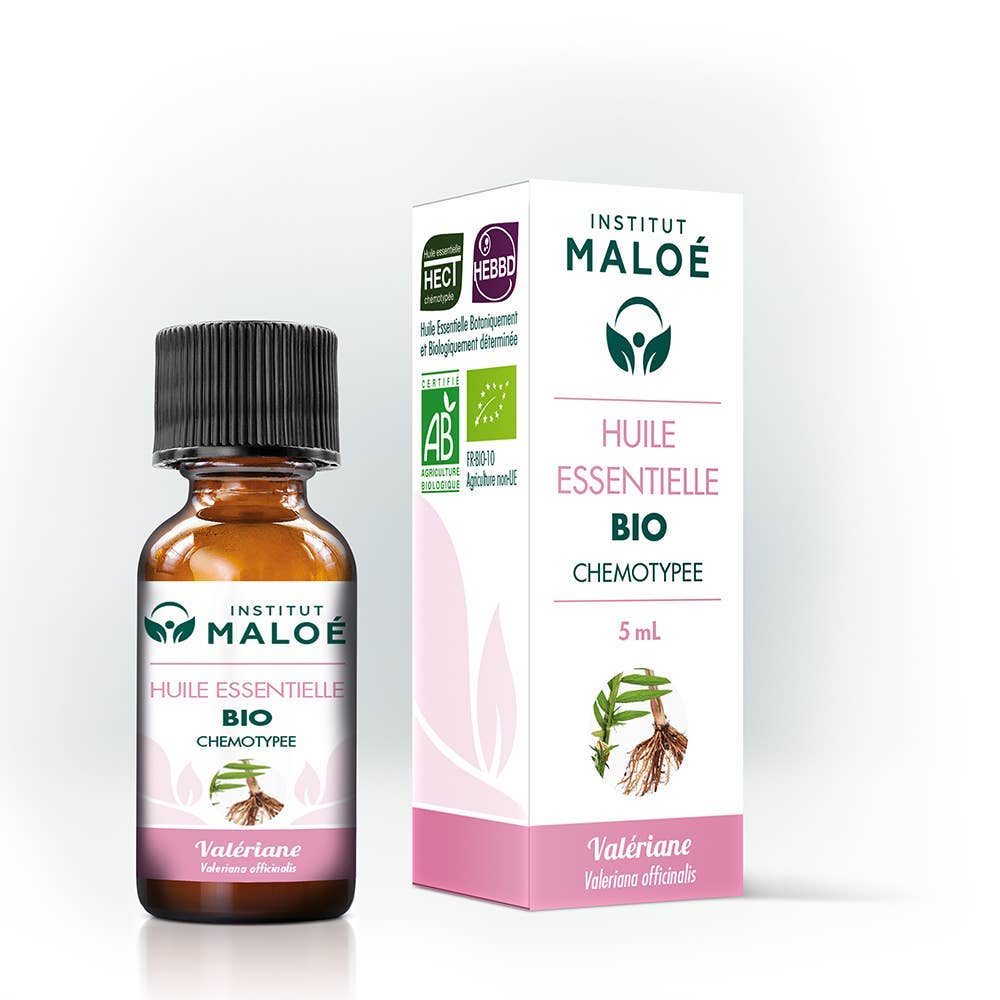 Institut Maloé - Wholesale Essential Oil - Organic valerian essential oil - 5 mL0