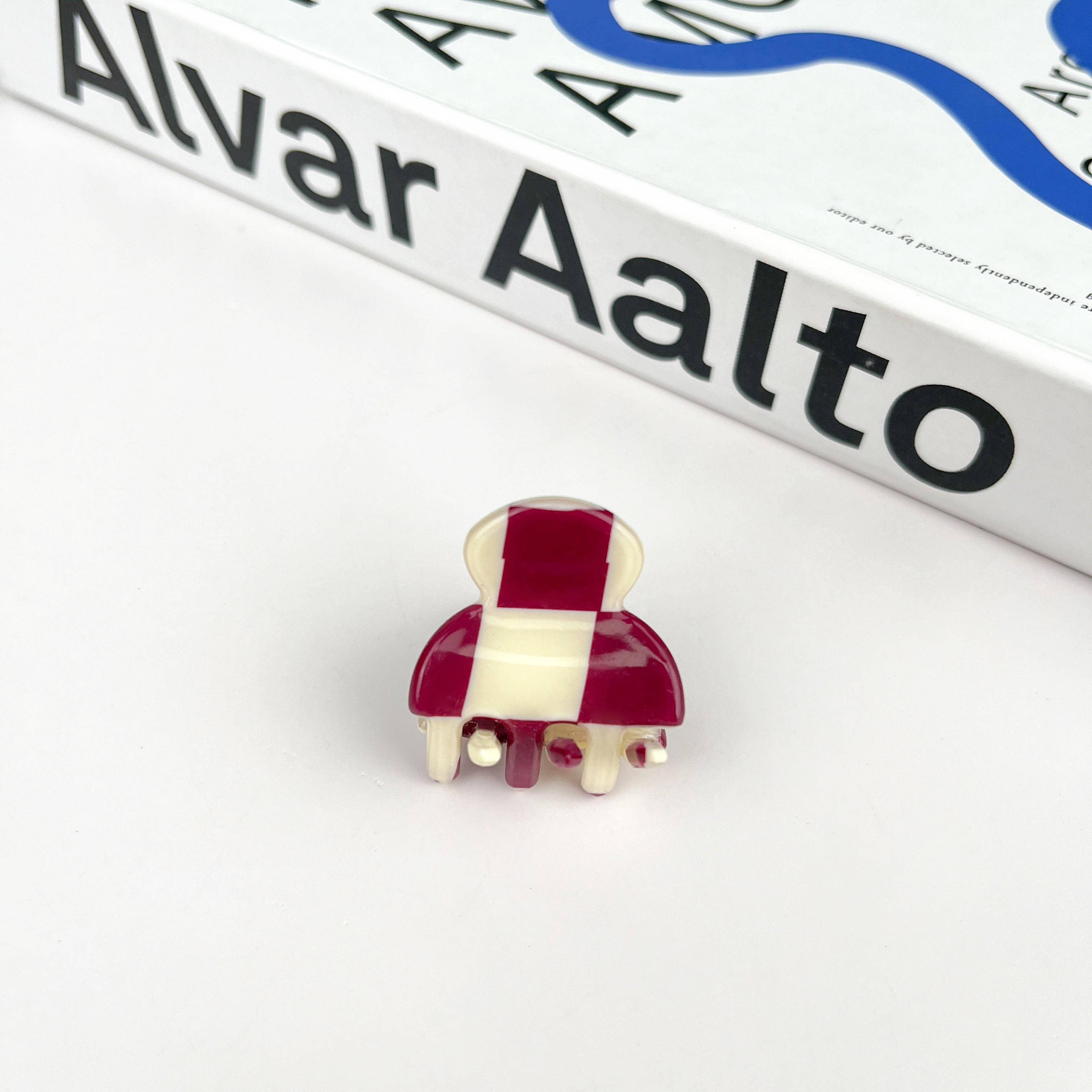 TheDivaSoap - Venta al por mayor Horquilla para el pelo - Mujer - Minipinza en forma de garra en forma de tablero de ajedrez8