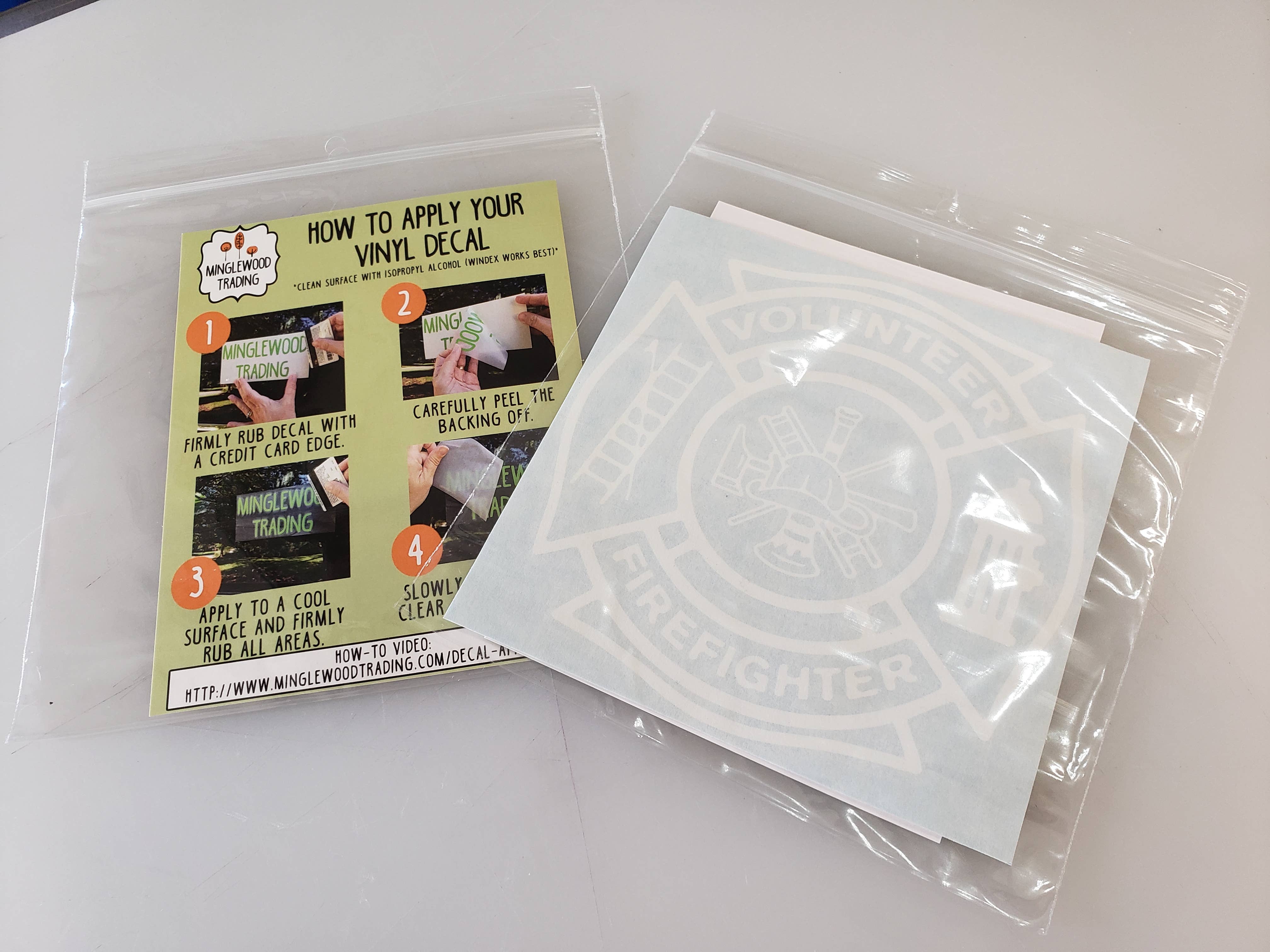 Minglewood Trading - Wholesale Wall Decal/Stickers - White Amalgamation Symbol Alchemy Vinyl Decal Die Cut2