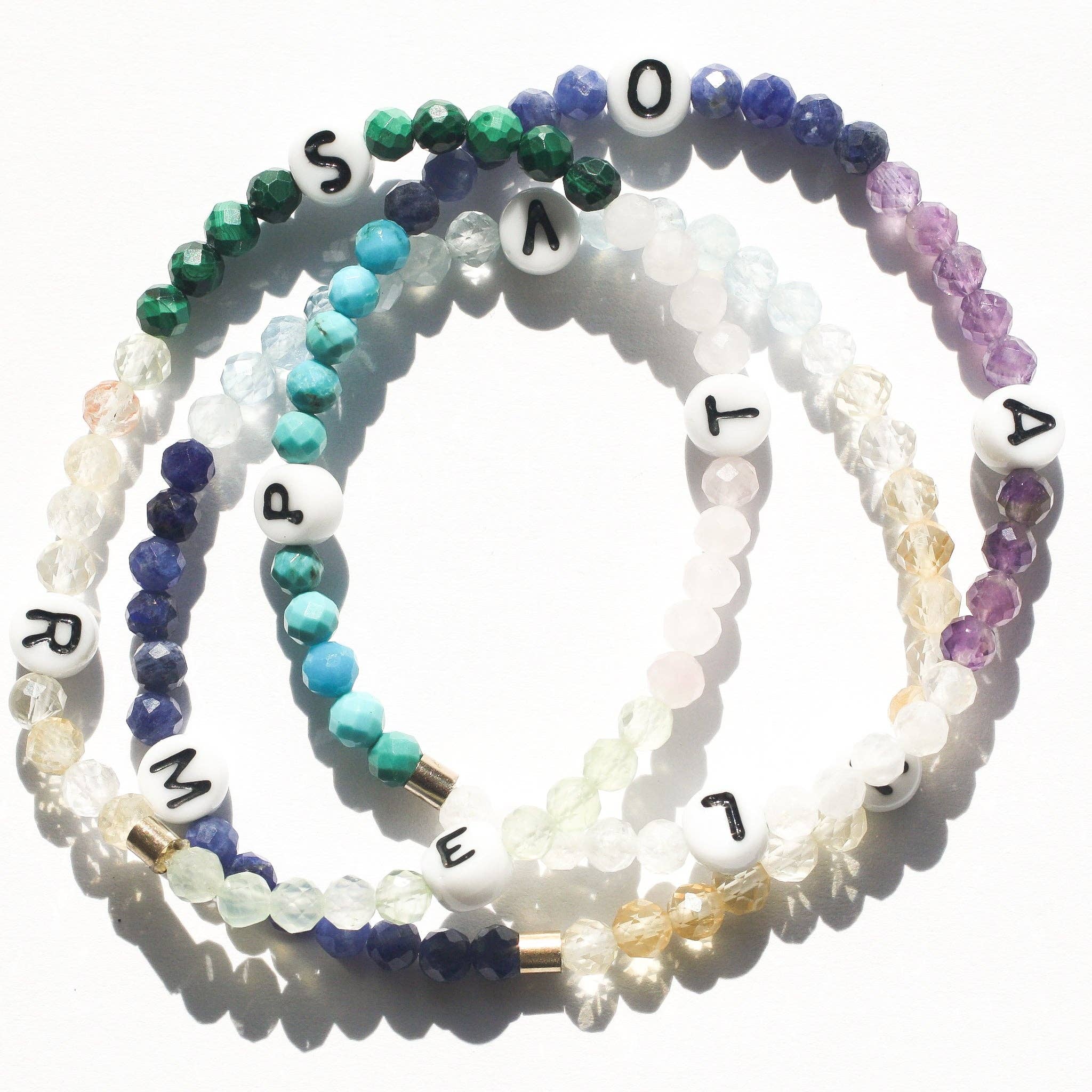 Terra Firma - Wholesale Beaded Bracelet - Bespoke Family Stones2