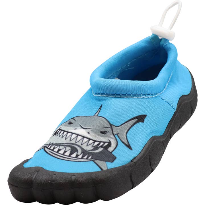 NORTY Boys 11-4 Blue Shark Watershoe 38877 Prepack for wholesale by The Norty Brand