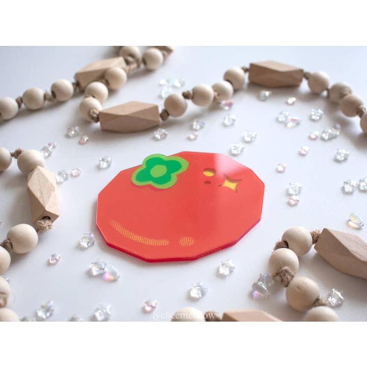 Lycheemeadow - Wholesale Coasters - Persimmon Double-sided Coaster7