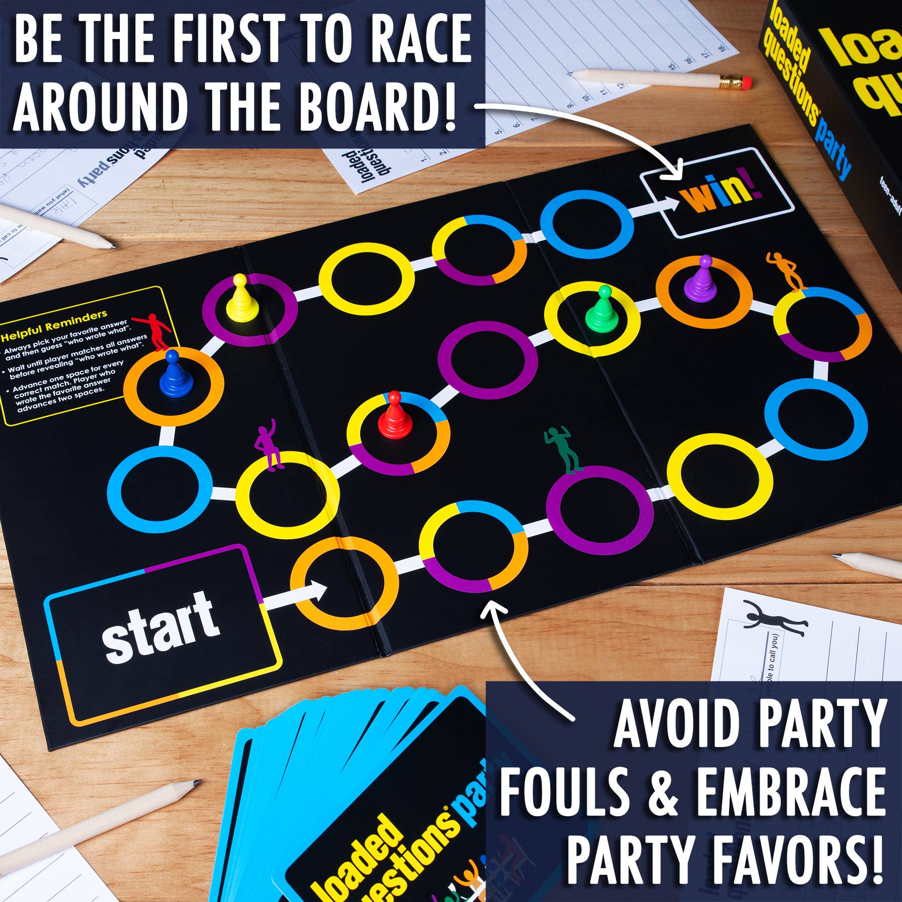 All Things Equal - A Miami Beach Game Company Since 1997 - Wholesale Card Game - Loaded Questions Party4