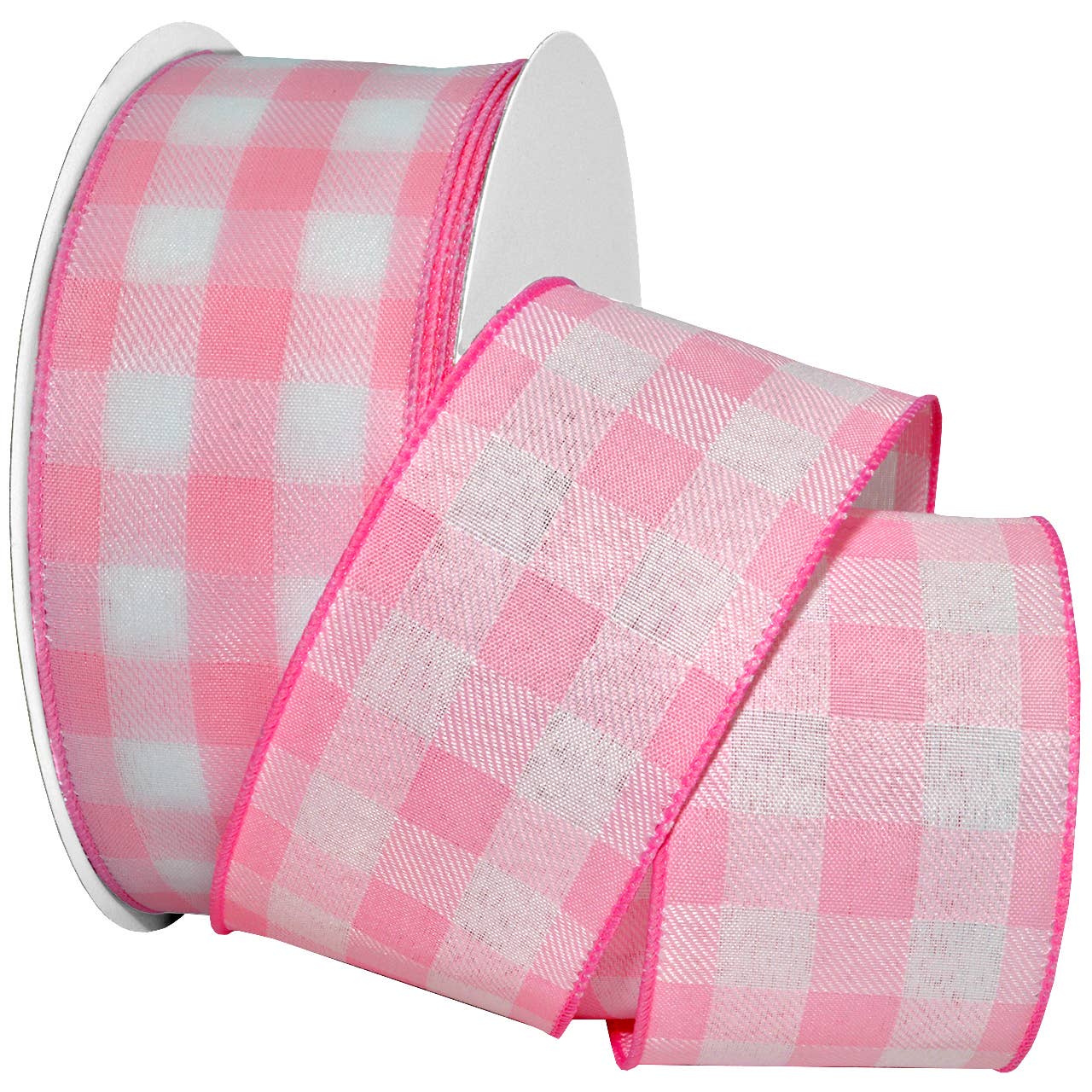 Morex Ribbon - Wholesale Ribbon - Gift Wrapping - #7382 Gingham Style (wired) Plaid12