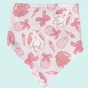 Bandana de Conejitos de Pascua Coqueta para venta al por mayor de Jersey Border Collars
