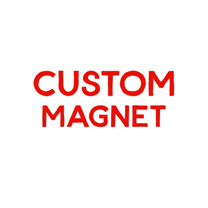 Magnete in ceramica personalizzato - Ordine speciale per la vendita all'ingrosso da parte di Rock Scissor Paper