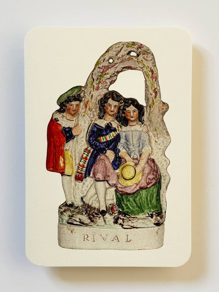 The Rival Greeting Card | Birthday Card | Luxury Cards for wholesale by Canonbury Press