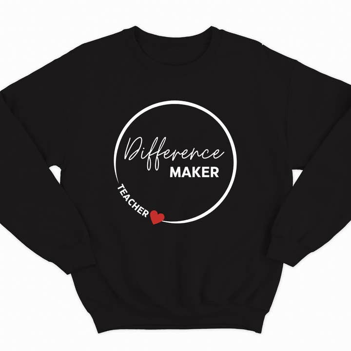 Felpa Difference Maker Teacher per l'accettazione dell'autismo per la vendita all'ingrosso da parte di A is for Avery