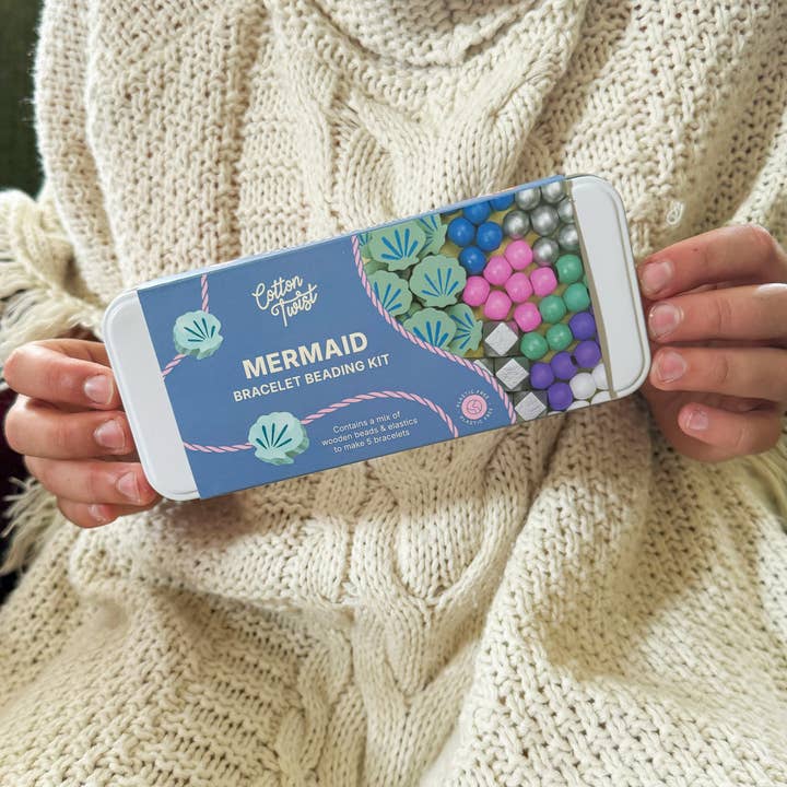 Cotton Twist (USA DUTIES PAID) - Wholesale DIY Jewelry - Kids - Mermaid Bracelet Bead Kit1