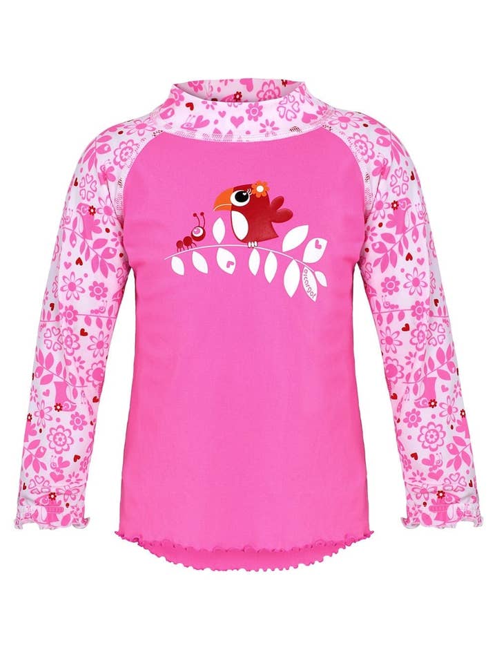 Toucan Love Langarm-Suntop für den Großhandel von Sea Circus Australia