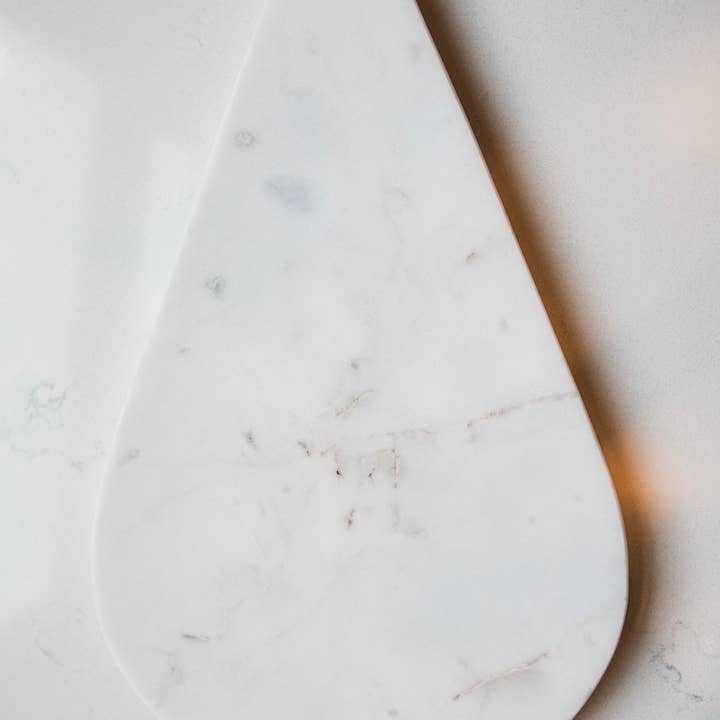 Hand-Cut Marble Droplet Cheese Board for wholesale by Beloved Gourmet