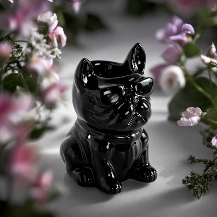 Zen'Arome - Wholesale Oil Warmer - Original Boubou the Bulldog Ceramic Incense Burner