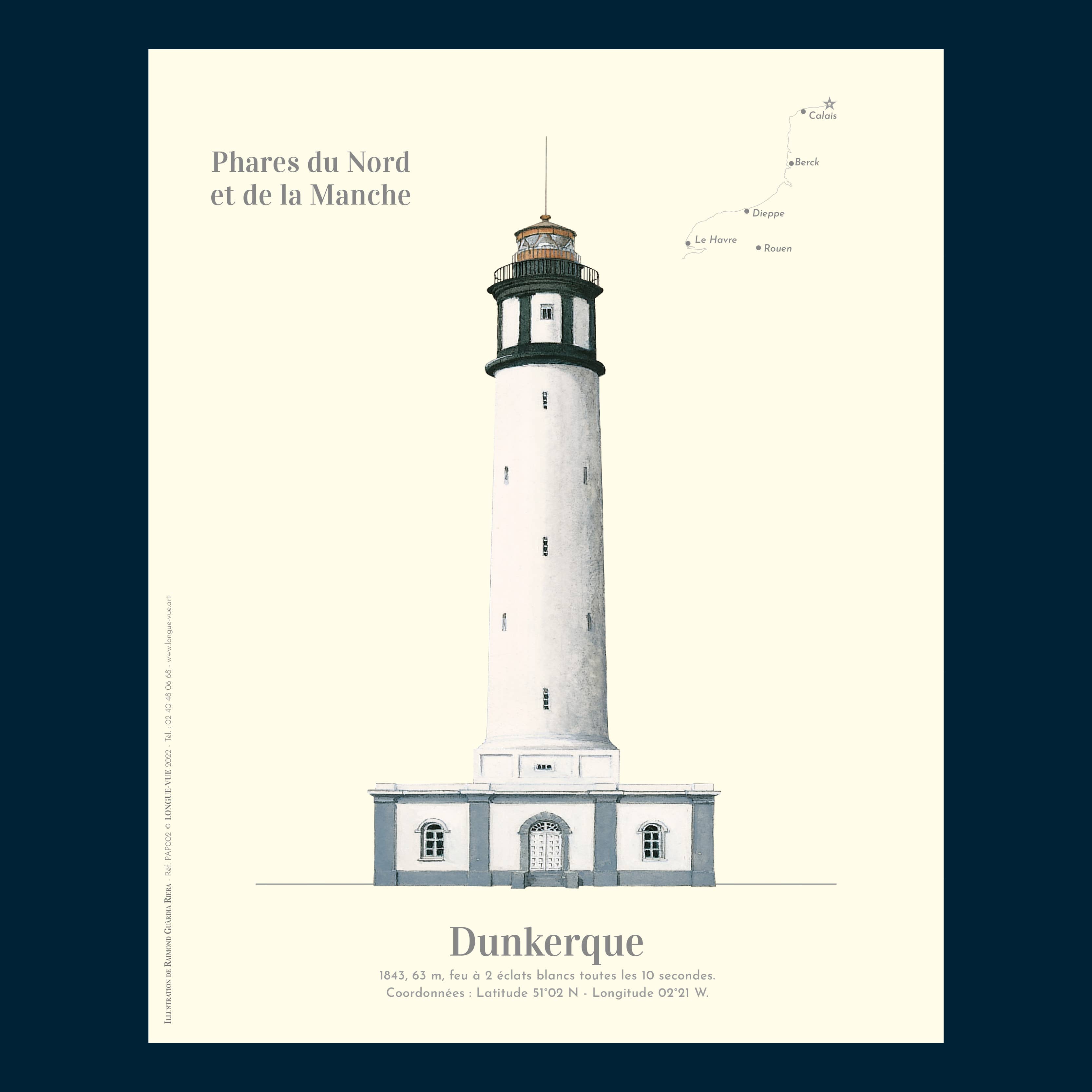 Longue-vue - Wholesale Poster - Dunkerque - Poster2