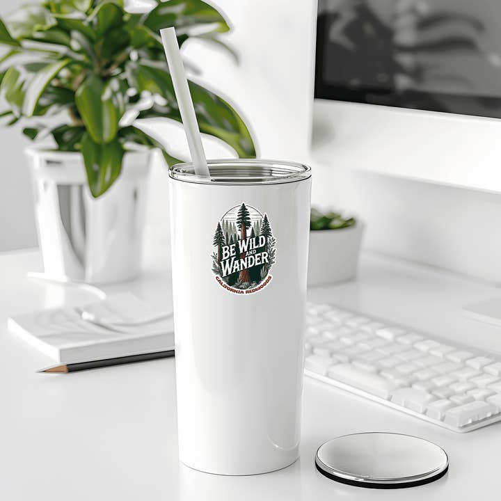 Sticker Atlas - Wholesale Sticker - Be Wild And Wander Sticker3