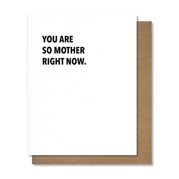 So Mother - Baby Card for wholesale by Pretty Alright Goods