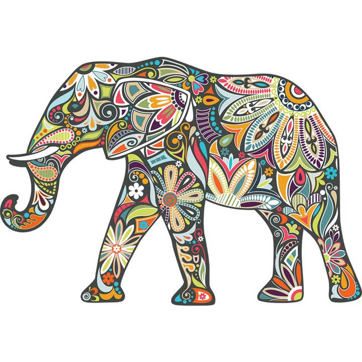 Paper House Productions - Vendita all'ingrosso Puzzle - Adulti - Puzzle a forma di mosaico elefante - 370 pz