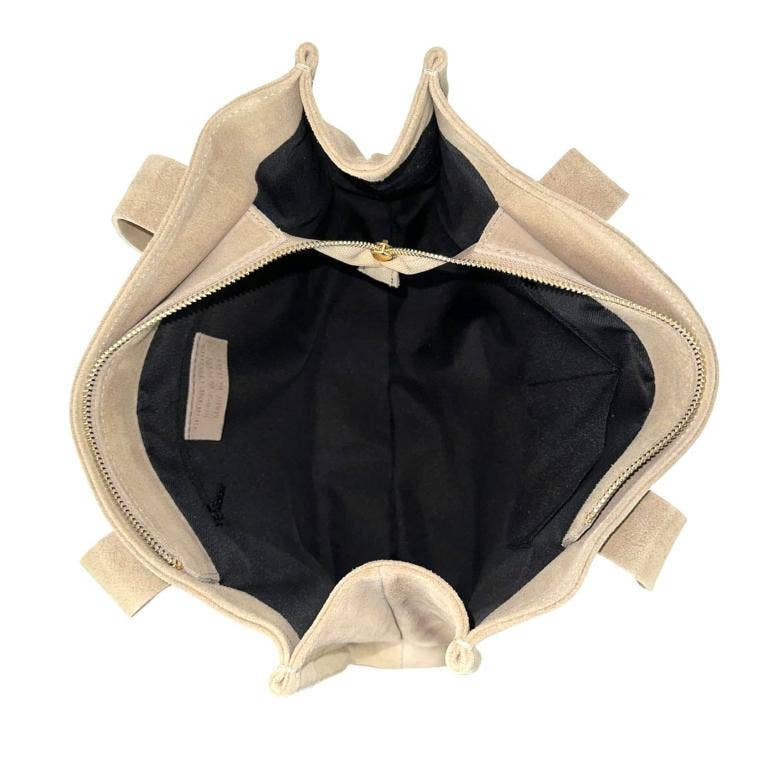 Chenson & Gorett - Wholesale Tote Bag - Women's - Suede Leather Shopper Bag for Women. B2B Fashion Promo3