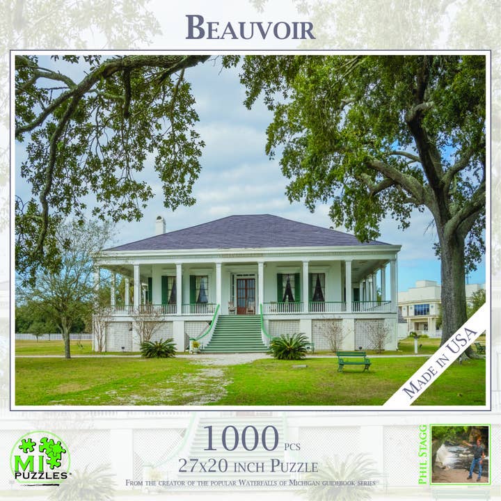 Phil Stagg Photography - Wholesale Puzzle - Adult - Beauvoir - 1000 Piece Mississippi Puzzle