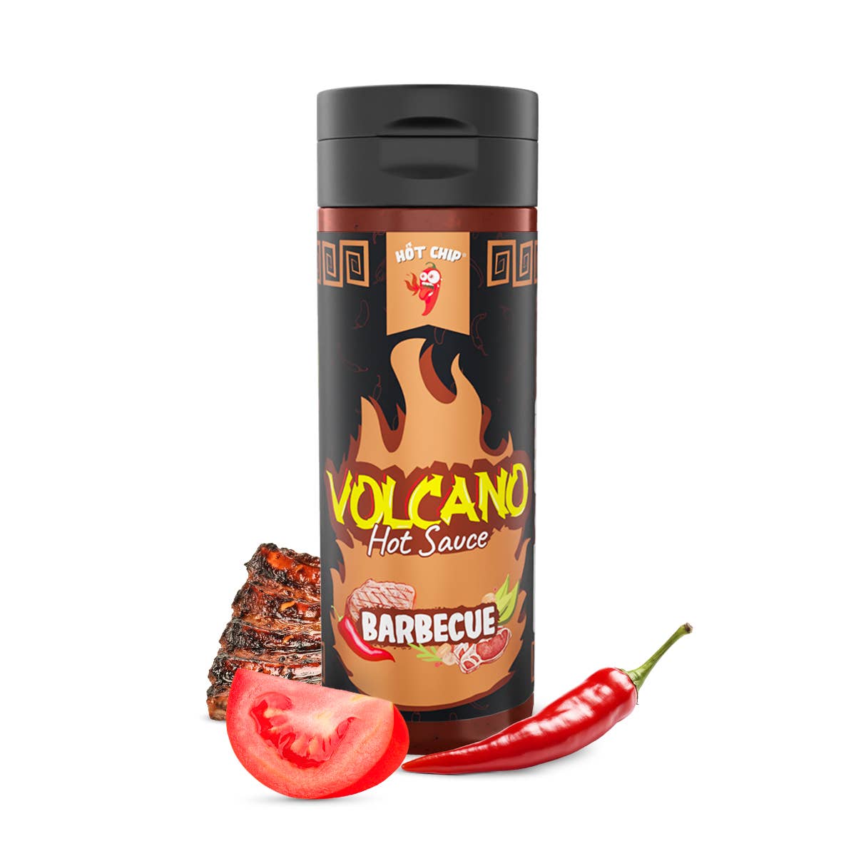 HOT-CHIP - Wholesale BBQ Sauce - Barbecue Hot Sauce 270 ml – Volcano0