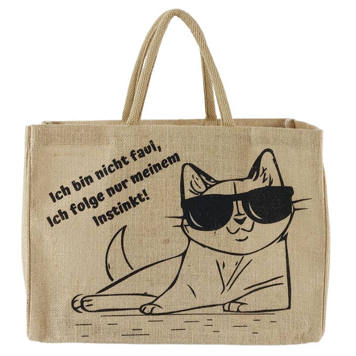 Sac fourre-tout en jute Sac/panier à provisions en jute pour la vente par Sunsa