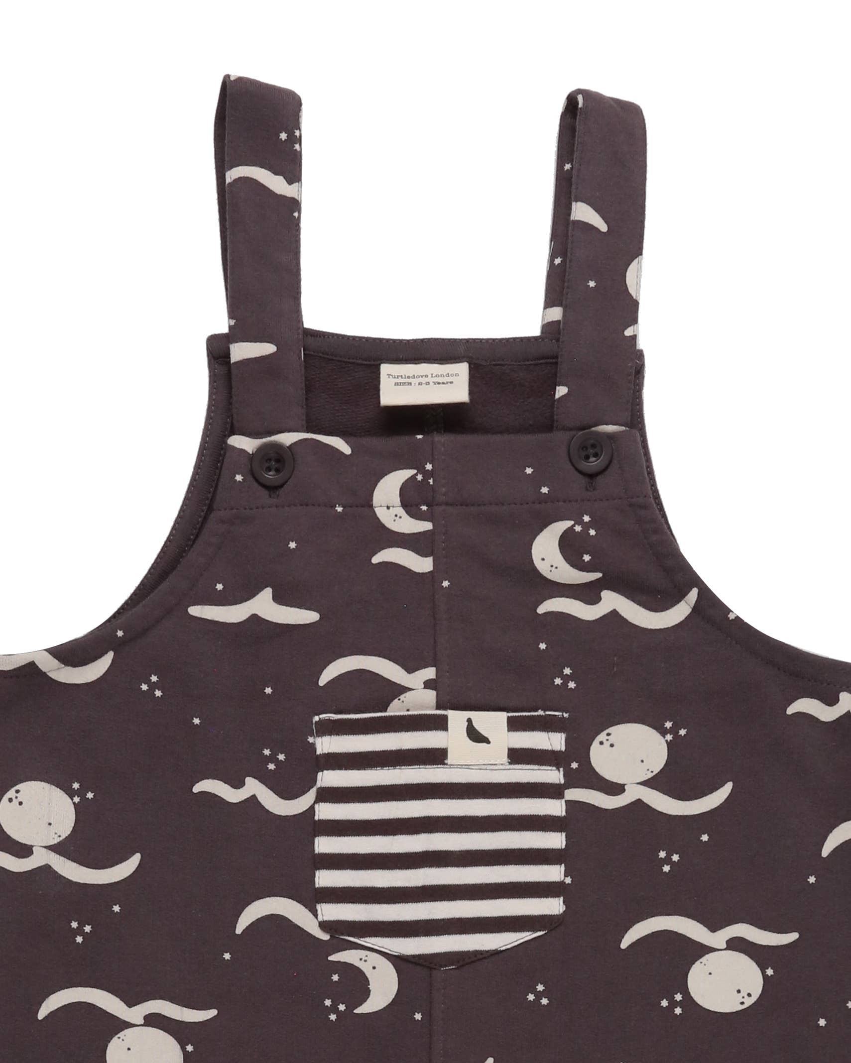 Midnight Moon Wave Dungarees for wholesale on Faire2