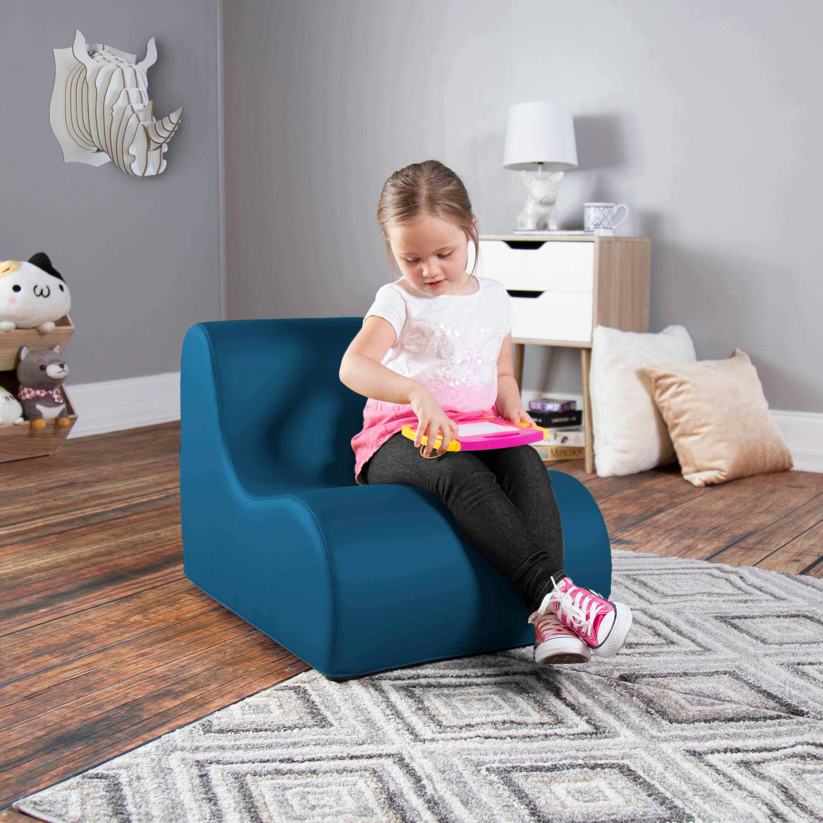 LuvU – wholesale Stol – Jaxx Midtown Jr klassrum mjukt skum stol - Premium Vinyl27