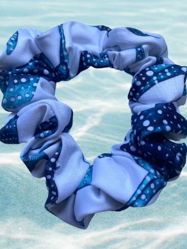 Scrunchie - Whale Shark for wholesale by Lagoon Designs