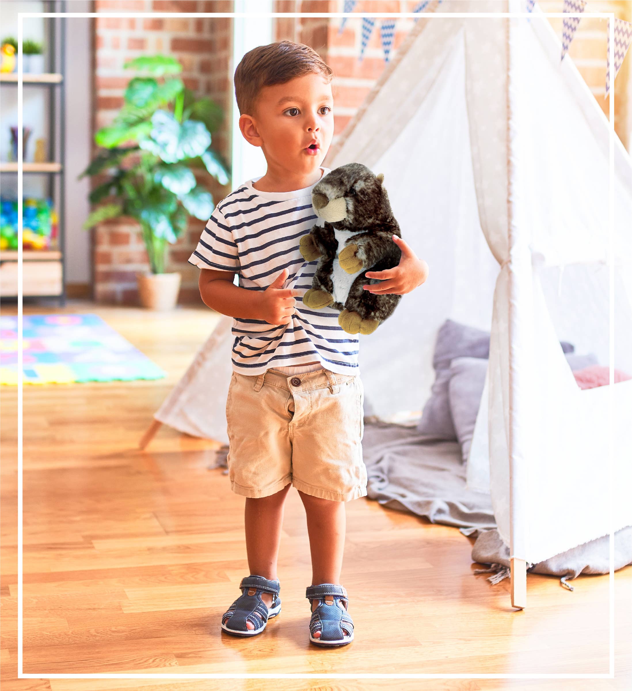 Cota Global - Wholesale Stuffed/Plush Toy - Kids & Baby - Super Soft Plush - Standing Marmot6