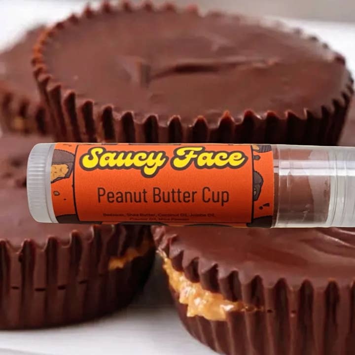 Bálsamo Labial Copo Manteiga de Amendoim por atacado de Saucy Face Lip Co.