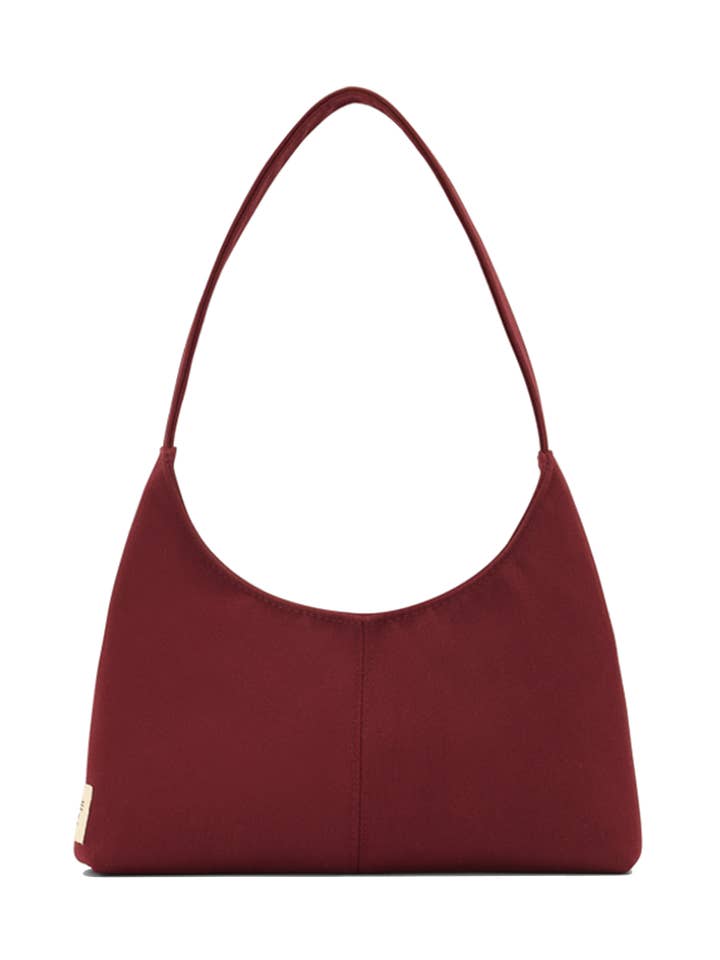 Baguette bag in burgundy, taupe or black - Bea for wholesale by Reliée Studio