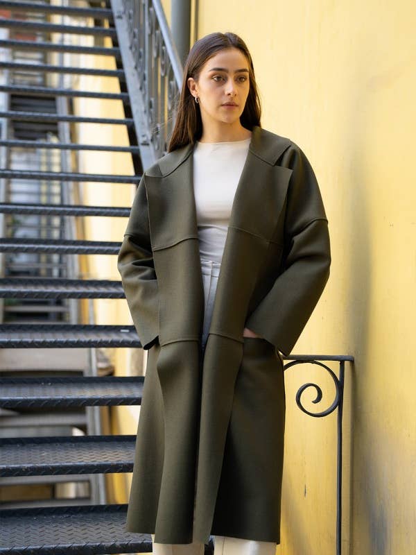 Chicoração - Wholesale Raincoat - Women's - Burel Raincoat Cortes - 100% Wool - more colors6