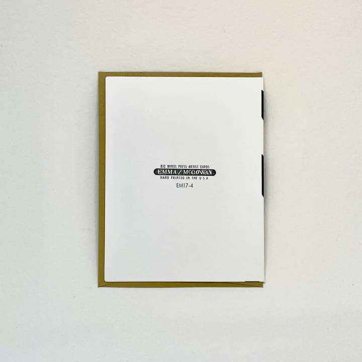 Big Wheel Press – wholesale Good Luck card – Good Luck Cat1