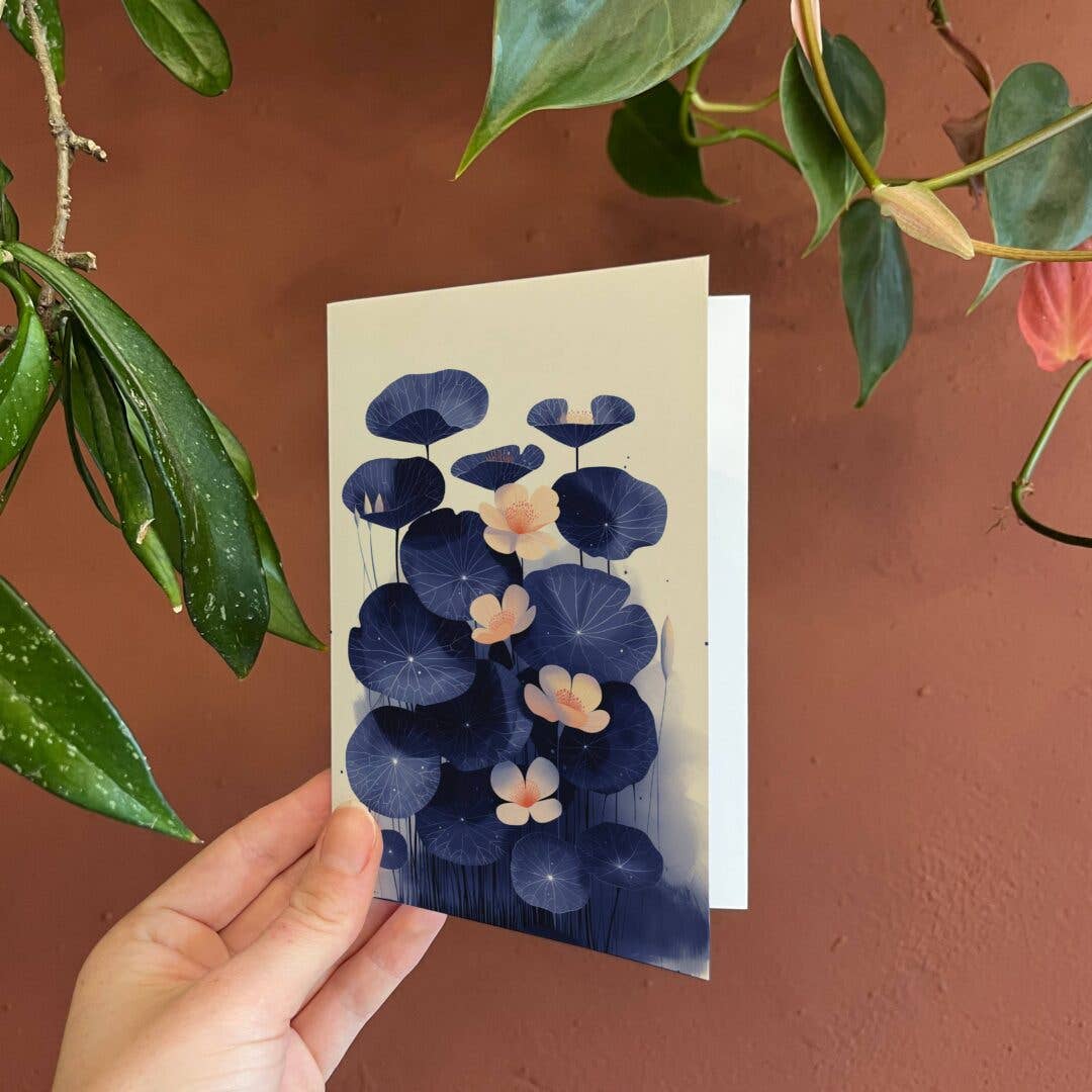 Botanopia - gifts , decor and cards for plant lovers - Vente Carte de vœux classique - Capucines | Carte de vœux quotidienne | Fleur du mois de naissance5