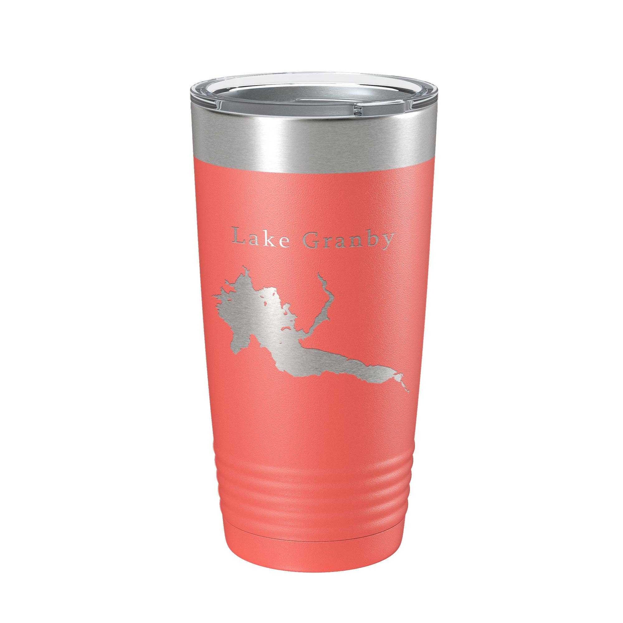 CarveBright - Wholesale Insulated Mug/Tumbler - Lake Granby Map Tumbler Travel Mug Insulated Laser Engraved Coffee Cup Colorado 20 oz5