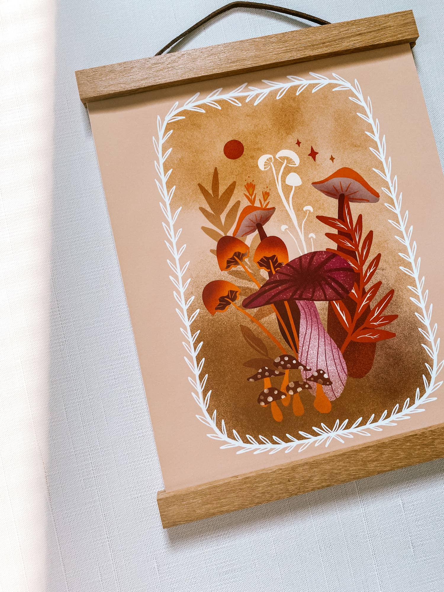 Lantern Print Co. - Wholesale Art Print - Art Print: Mushy Forest; 5x7, 8x10, 4x63