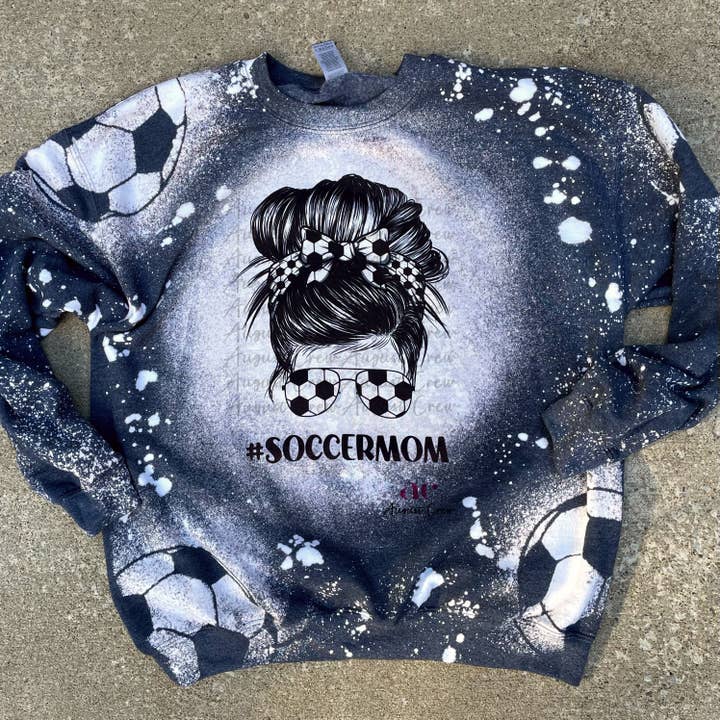 Soccer Mom| GREY| Sweatshirt for wholesale by August Crew