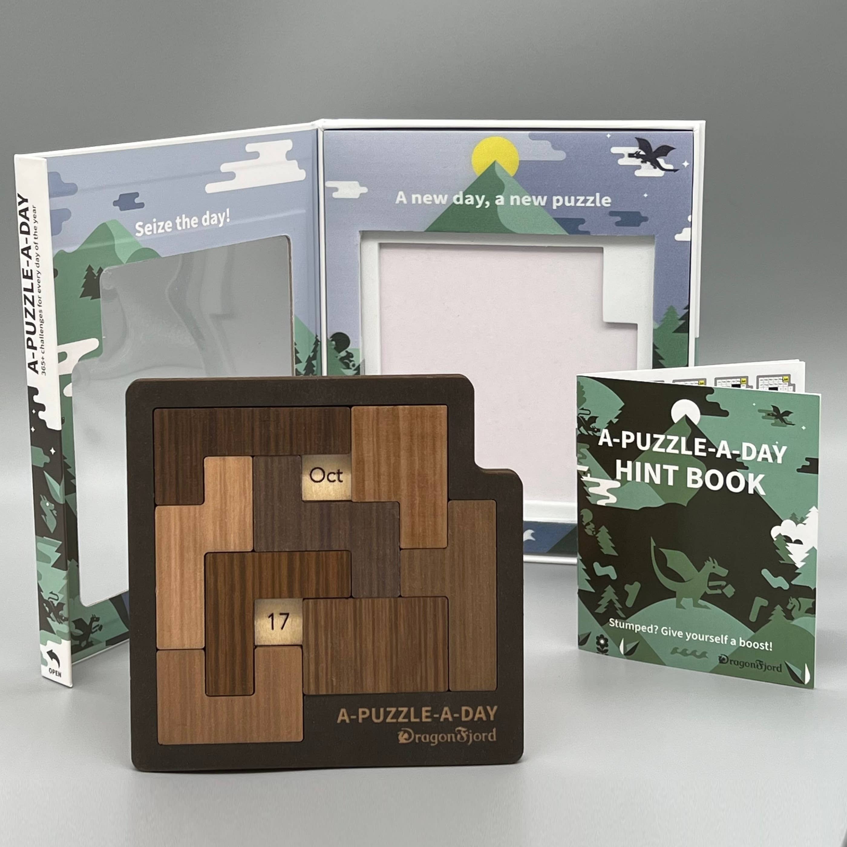DragonFjord - Wholesale Puzzle - Adult - A-Puzzle-A-Day Deluxe – Magnetic Box Edition0