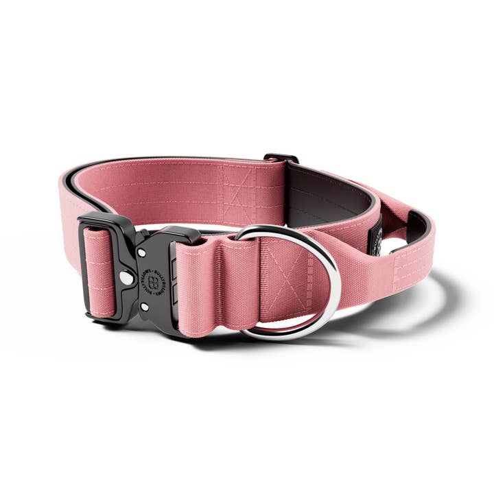 5cm Combat® Collar | With Handle & Rated Clip - Pink v2.0 for wholesale by BullyBillows Ltd