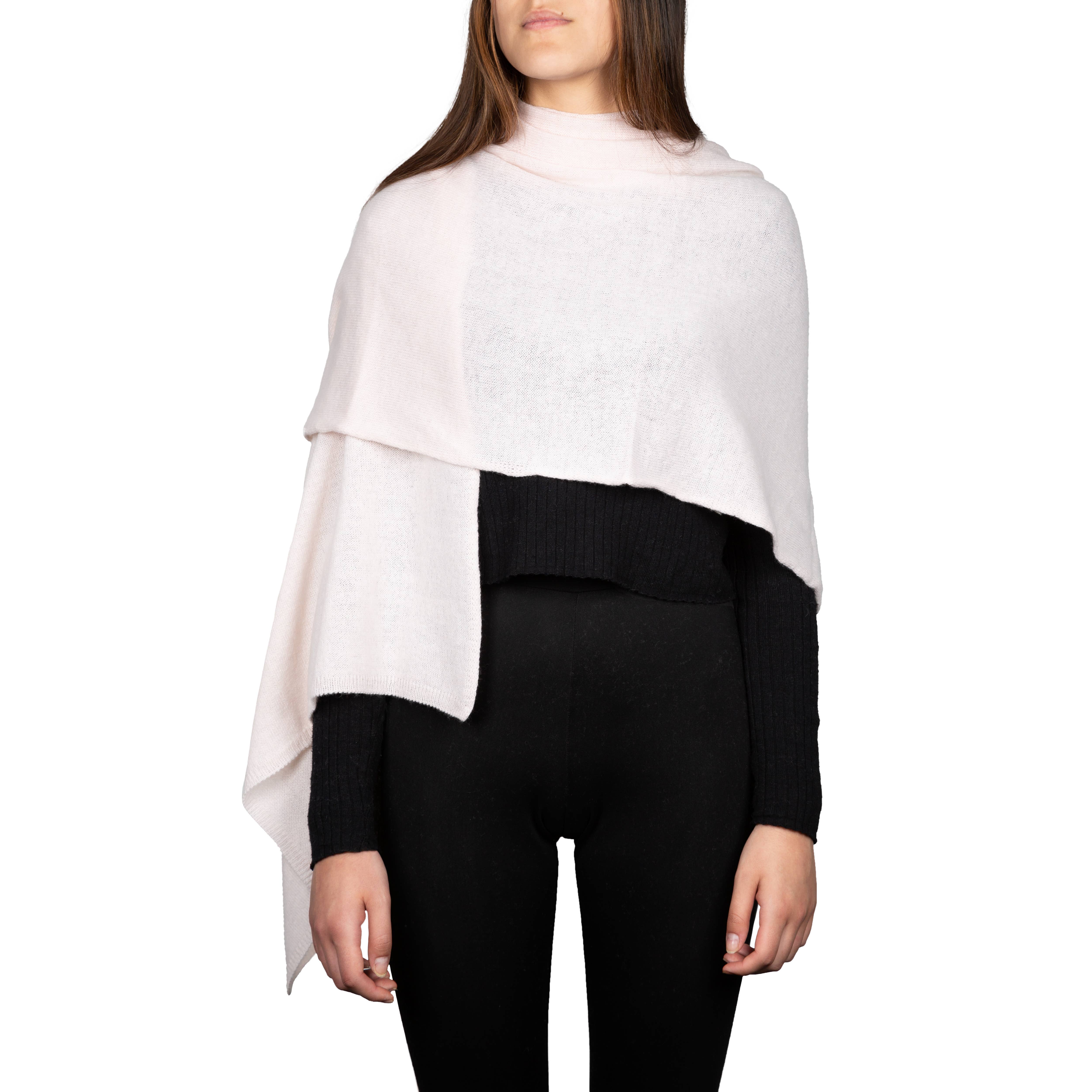 Assia di Brunetti Federica e C. s.a.s. - Vente Châle – femme - Benny Top - Écharpe classique en pur cachemire8