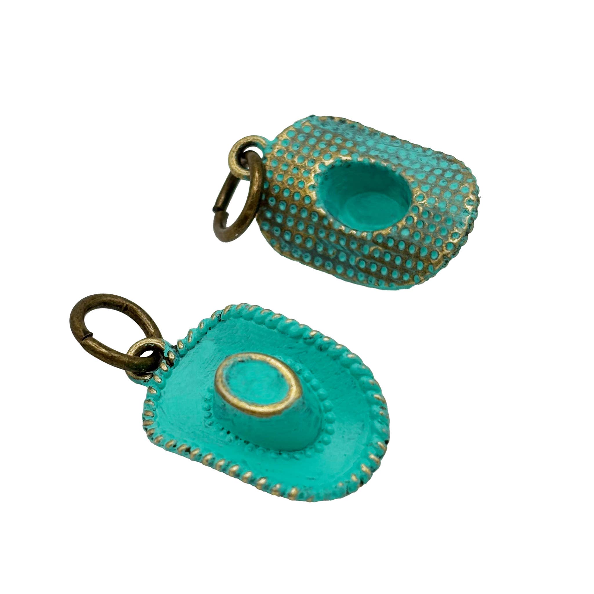 Gleeful Peacock - Wholesale Charm/Dangle Bracelet - Cowboy Hat Charm Bracelet, Necklace, or Charm Only1