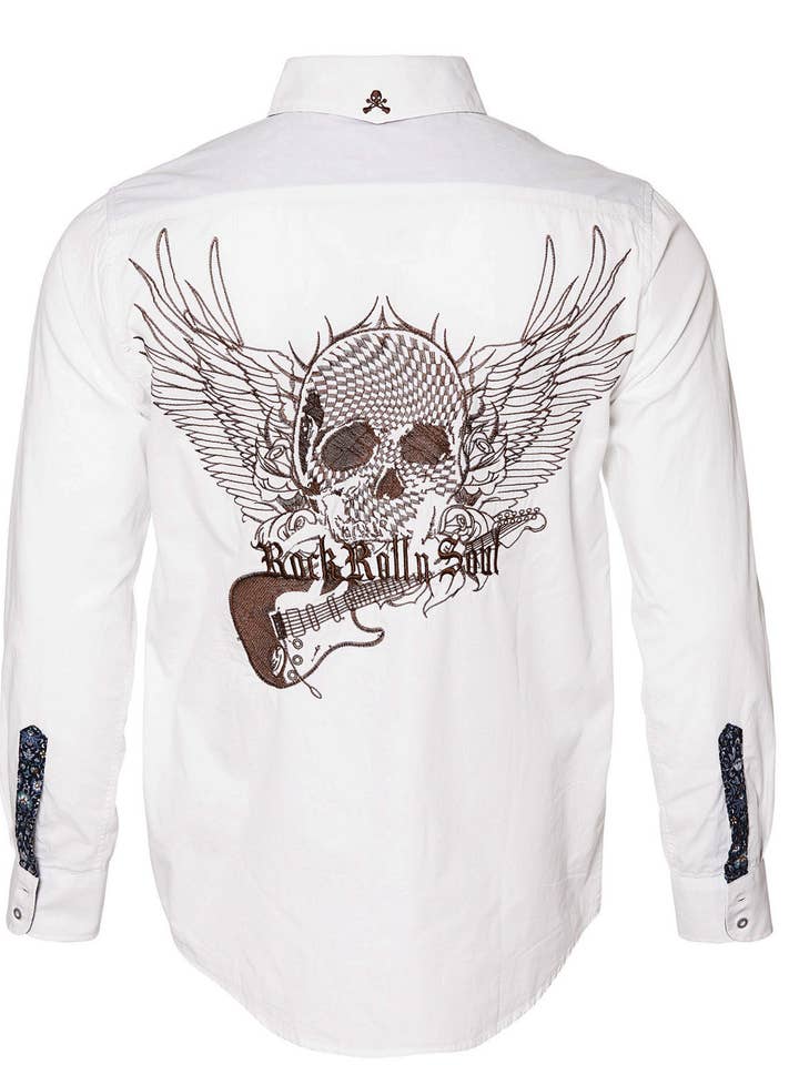 Flying Skull & Guitar for wholesale by Rock Roll n Soul