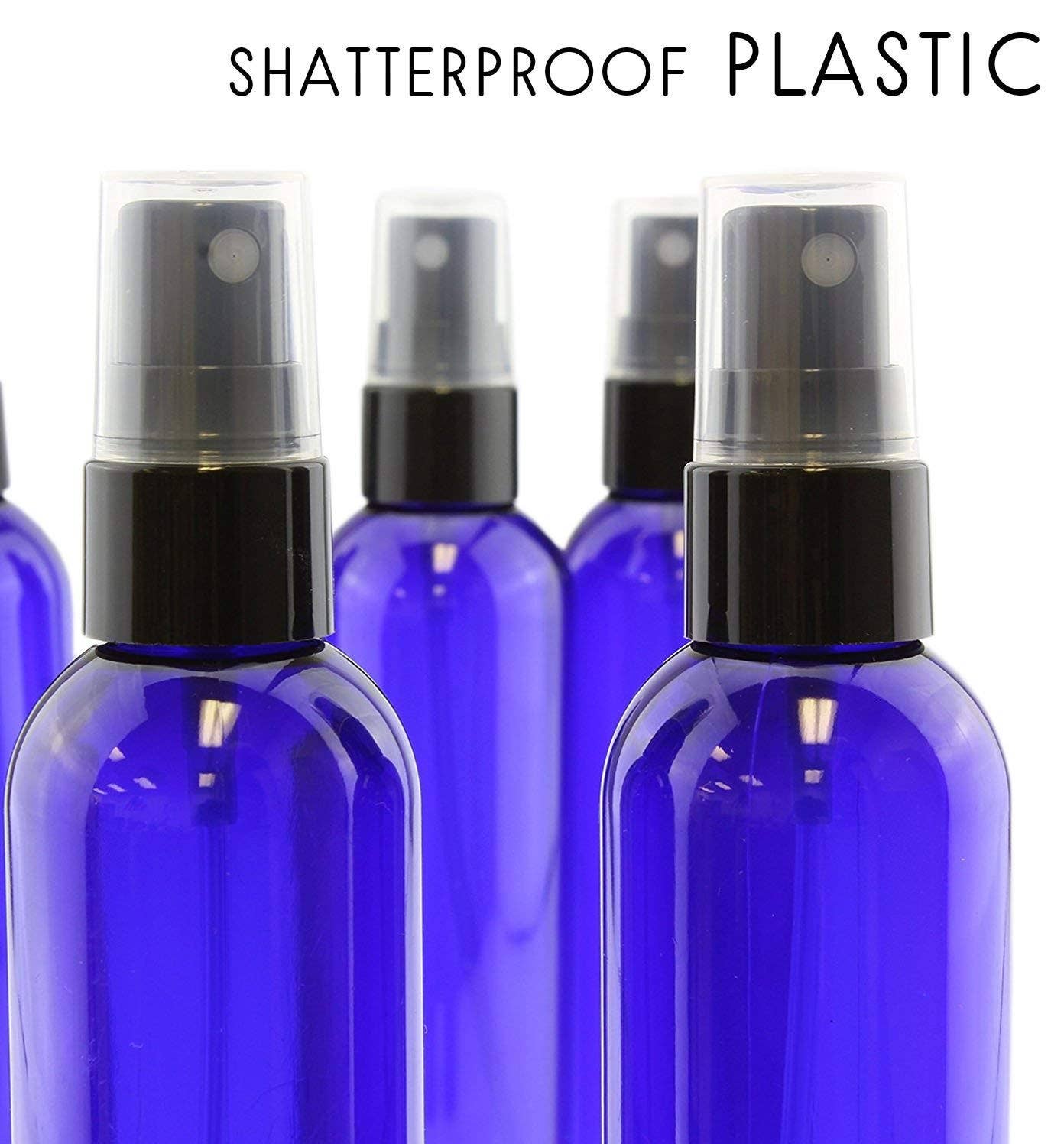 Kurated Korner – wholesale Spray bottle – Cornucopia 4oz Blue Plastic Spray Bottles (6pk)1