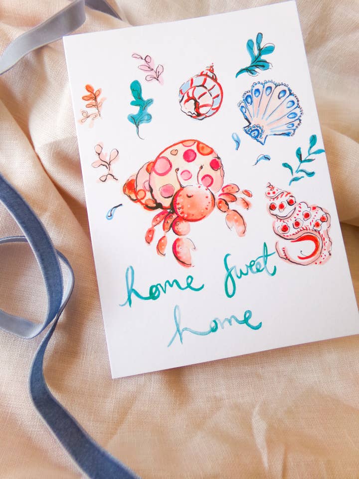 Home sweet home hermit crab for wholesale by La la lu