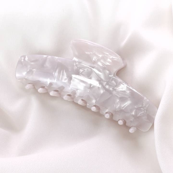 Mila Cellulose Acetate Minimalist Hair Claw Clips for wholesale by Love Attack