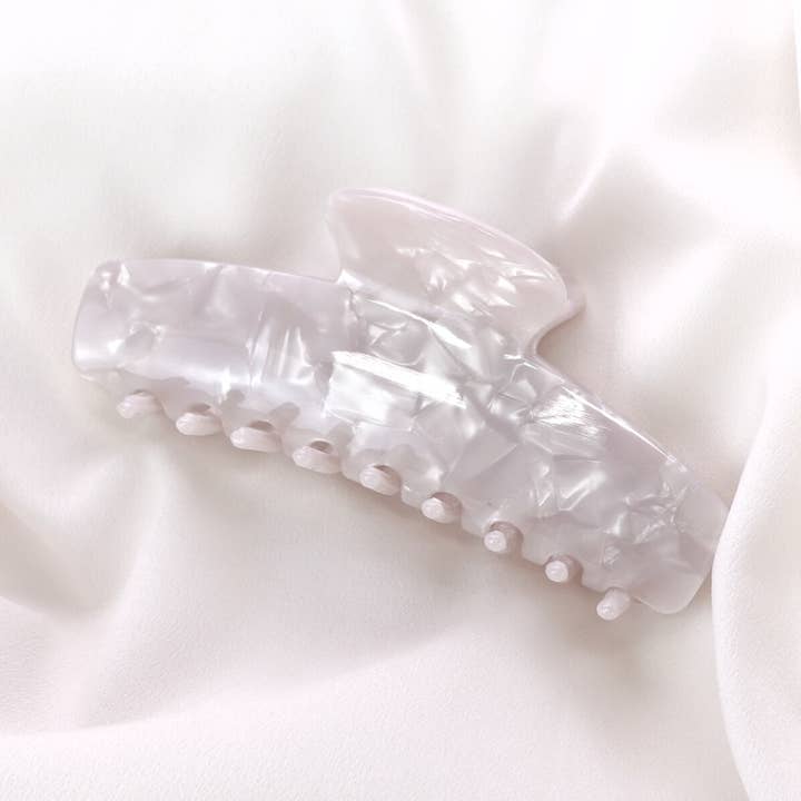 Mila Cellulose Acetate Minimalist Hair Claw Clips for wholesale by Love Attack