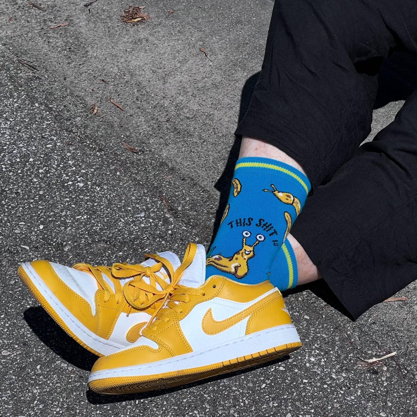 Oooh Yeah/Sock It Up/Oooh Geez Slippers - Wholesale Socks - Men's - Slug Life | Men's Funny Cotton Crew Socks3