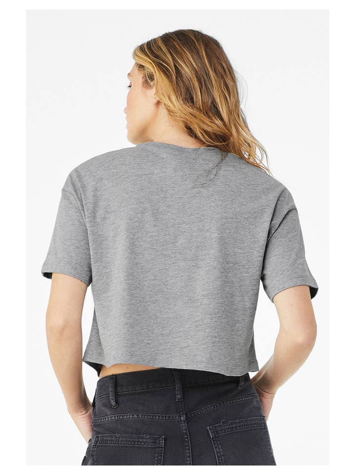 Women's Jersey Crop Tee for wholesale by KOURTLY by Loriet Sports