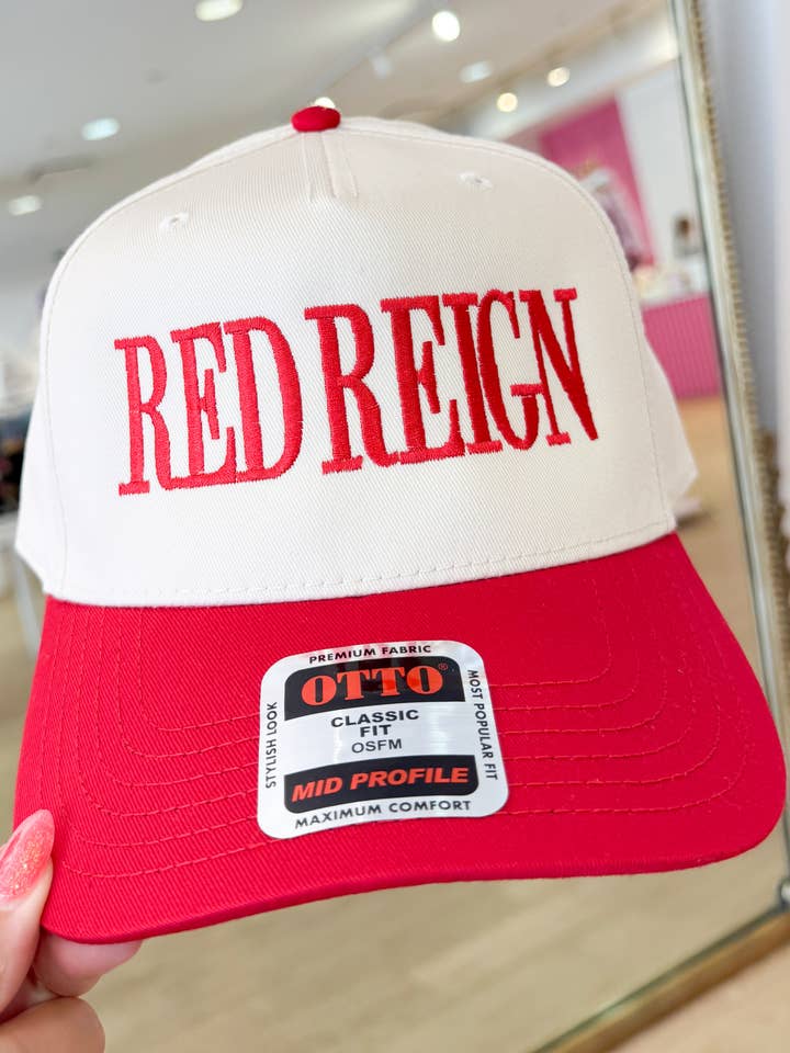 Cappello Classico Red Reign per la vendita all'ingrosso da parte di Pink Dinosaur