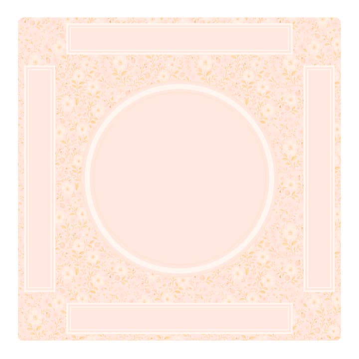 Peaches ‘n Cream Mat for wholesale by Middle & Main Mahjong