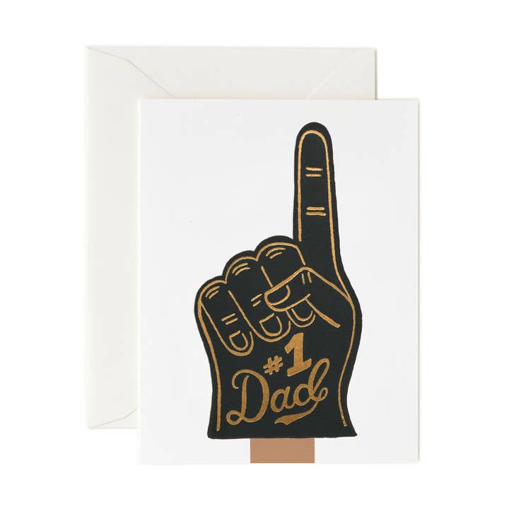 #1 Dad Card for wholesale by Rifle Paper Co.